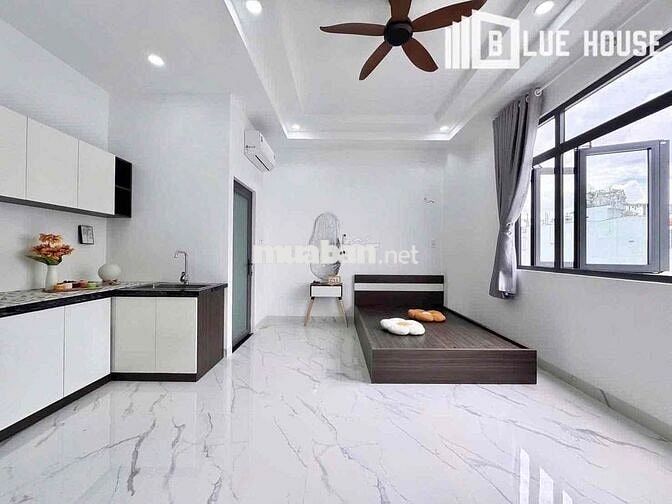CHO THUÊ CĂN HỘ FULL NỘI THẤT CỬA SỔ BAN CÔNG TRẦN VĂN ĐANG  QUẬN 3