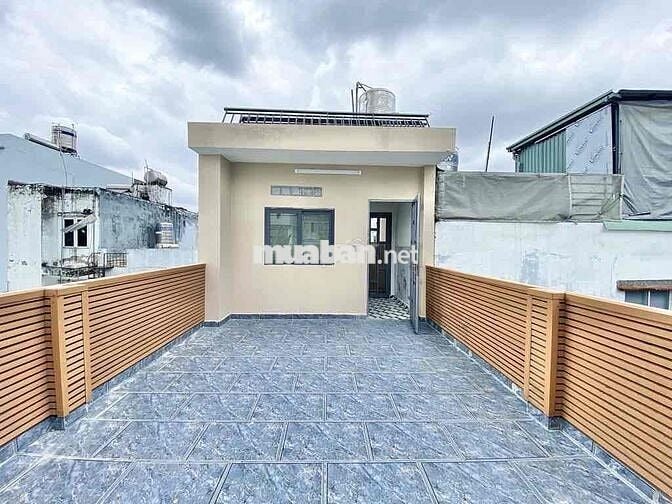 Nhà mới đẹp, P15, Huỳnh Văn Nghệ, xe hơi ngủ nhà, full nội thất, 7,99T