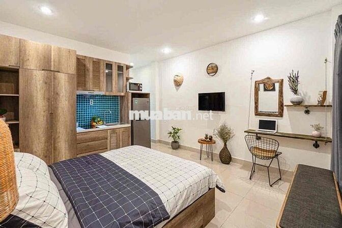 CĂN HỘ FULL NỘI THẤT BAN CÔNG THOÁNG NGAY HUỲNH VĂN BÁNH GẦN LÊ VĂN SỸ