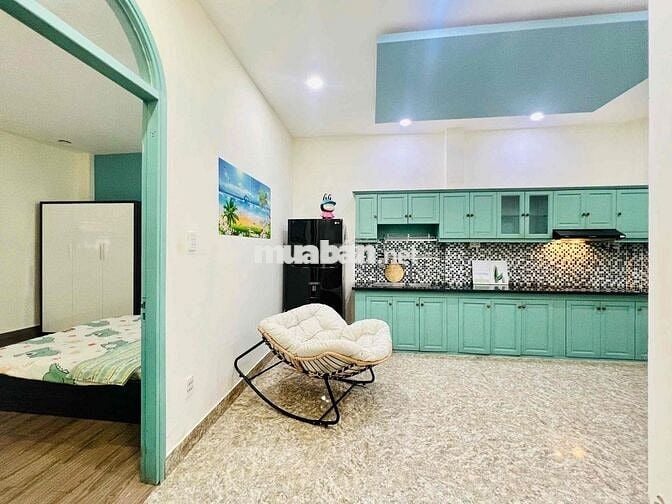 🌆Căn Hộ 1 Phòng Ngủ Sân Vườn Siêu Rộng | Full Nt Cao Cấp , Xvnt, BT✨