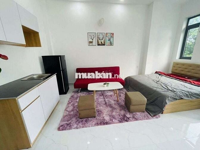 CHO THUÊ CHDV 35M2 FULL NỘI THẤT ĐƯỜNG NGUYỄN XÍ GẦN NGÃ TƯ HÀNG XANH