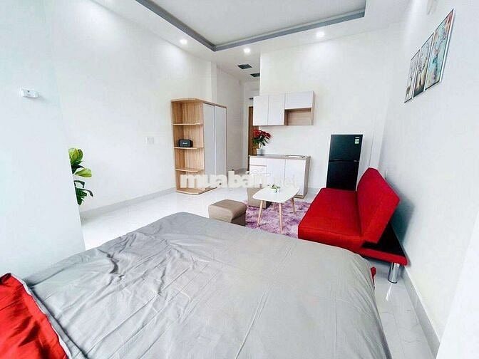 CHO THUÊ CHDV 35M2 FULL NỘI THẤT ĐƯỜNG NGUYỄN XÍ GẦN NGÃ TƯ HÀNG XANH