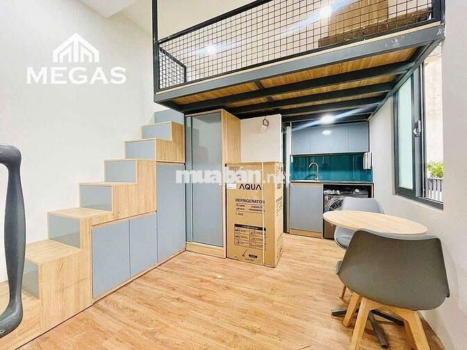 Cho thuê duplex full nội thất đường Nơ Trang Long gần chợ Bà Chiểu