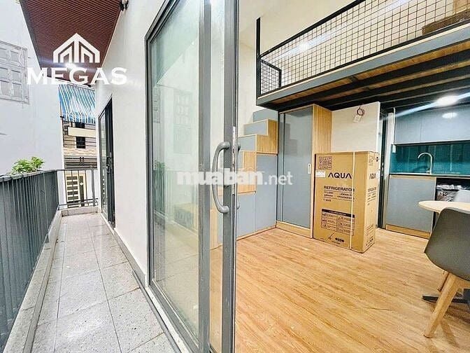 Cho thuê duplex full nội thất đường Nơ Trang Long gần chợ Bà Chiểu