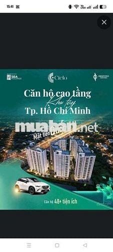 Căn hộ Viwe đẹp 2PN, 1WC , xung Quanh cây xanh , 4 hồ bơi , vui chơi