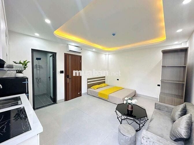 Phòng studio 35m2_ban công logia_full nt_52 Hoa Lan, Phú Nhuận
