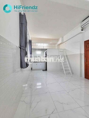 Phòng gác siêu rộng Cửa sổ trời ngay chợ An Nhơn