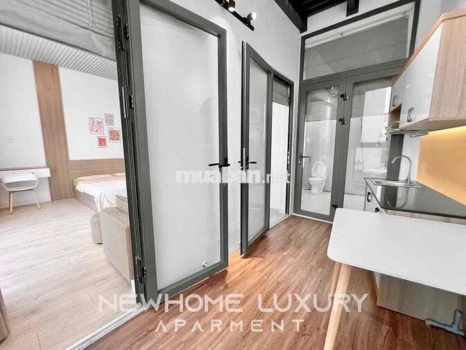 🌈CHO THUÊ CĂN HỘ 1PN TÁCH BẾP, BALCON, FULL NT📌GẦN NGÃ TƯ HÀNG XANH✨