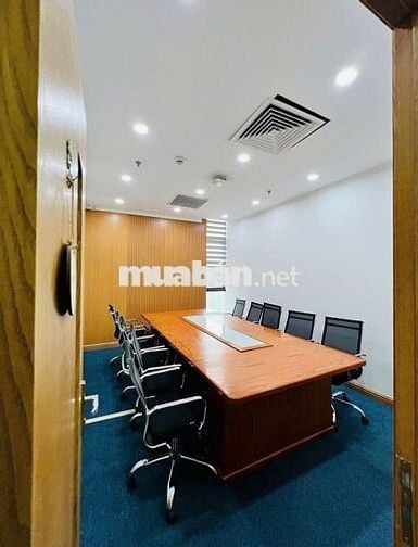 Cho thuê 219 m2 văn phòng tại tòa Hateco Xuân Phương, Đầy đủ nội thất