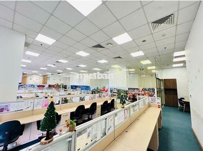 Cho thuê 219 m2 văn phòng tại tòa Hateco Xuân Phương, Đầy đủ nội thất