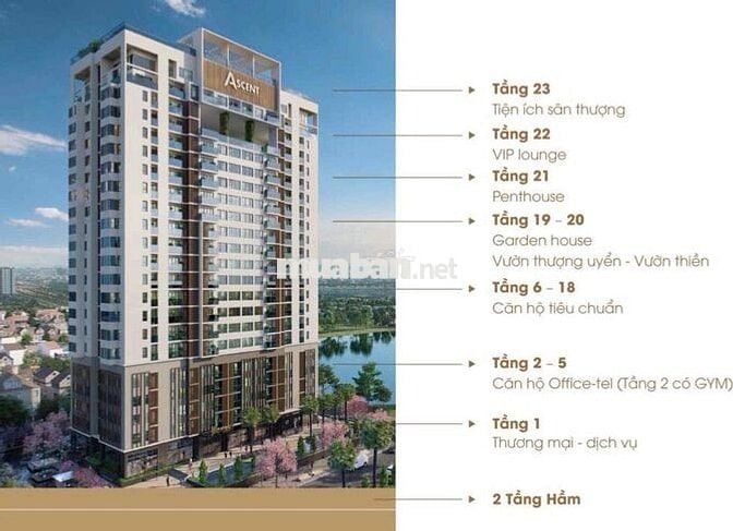 🌸 Chính chủ bán căn hộ 2PN – 93m² Ascent Lakeside Quận 7 – chỉ 5 tỷ 05