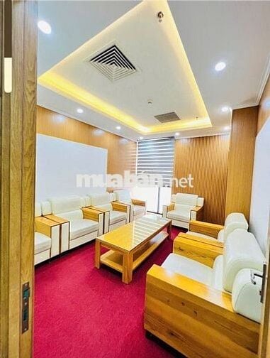 Cho thuê 219 m2 văn phòng tại tòa Hateco Xuân Phương, Đầy đủ nội thất