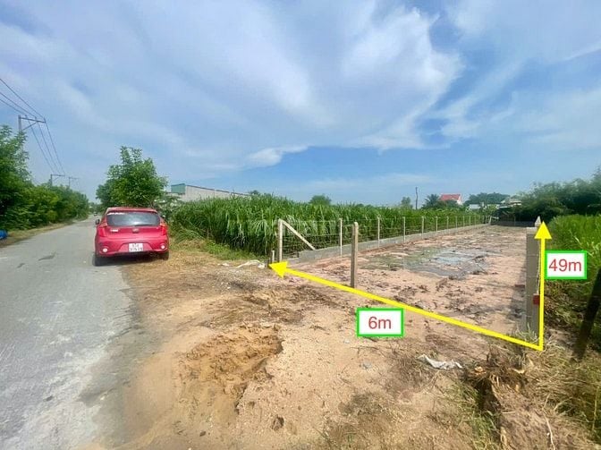 Đất bán xã Phước Hiệp 6x49 thổ cư. Giá bán 2 tỷ 200 triệu thương lượng