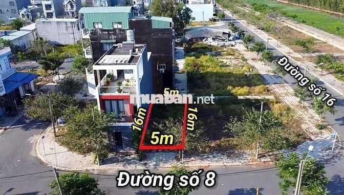 Đất Khu dân cư Xuyên Á - hướng Nam, mặt tiền đường số 8
