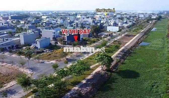 Đất Khu dân cư Xuyên Á - hướng Nam, mặt tiền đường số 8