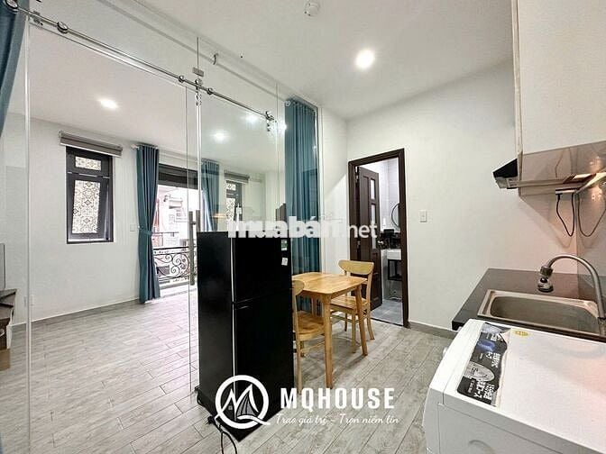 🔥CĂN HỘ 1PN FULL NT_BAN CÔNG_CÁCH BỜ KÈ HOÀNG SA CHỈ VÀI BƯỚC CHÂN