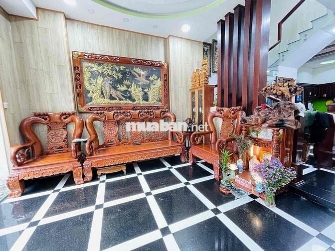 NHÀ NGANG 5M RỘNG THOÁNG- KHU ĐỒNG BỘ- HẺM 7M THÔNG