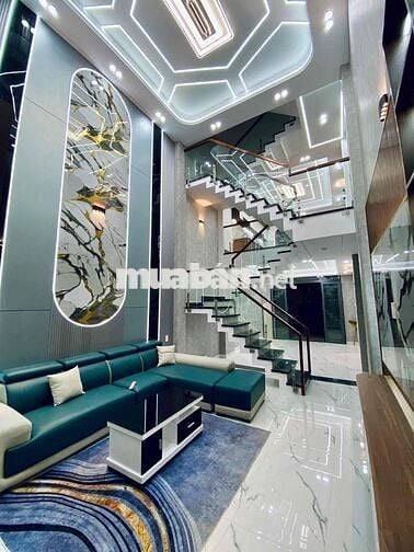 NHÀ PHỐ HIỆN ĐẠI MỚI XÂY – THIẾT KẾ ĐỘC ĐÁO, NỘI THẤT CAO CẤP