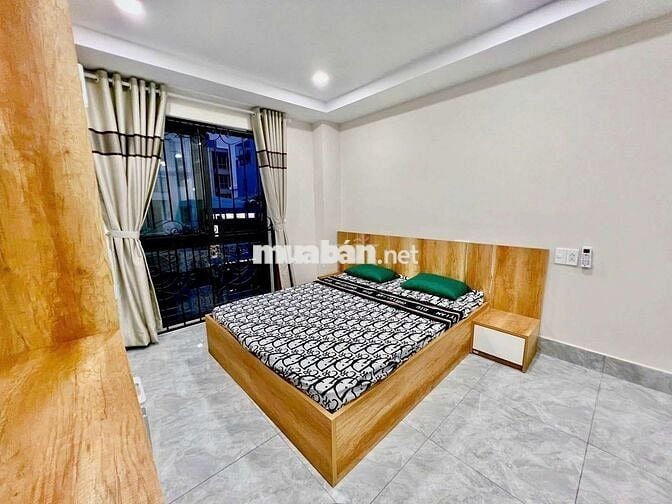 Căn hộ siêu rộng ban công, full nội thất gần chợ Bà Chiểu