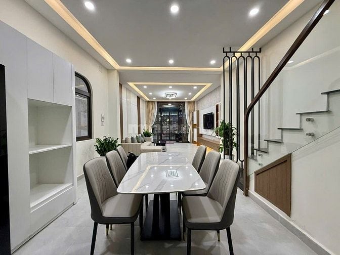 ⭐️Nhà 4 Lầu tuyệt đẹp Cao cấp Mặt tiền Trần Bá Giao, P5, Q.Gò Vấp.