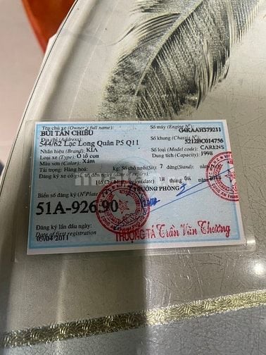 Chính chủ Cần bán xe KIA CAREN năm 2011 số sàn máy 2.0, xe gia đình 