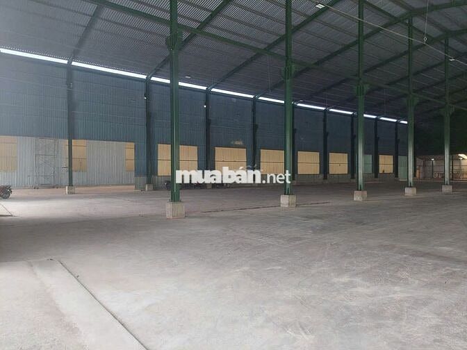 CHO THUÊ XƯỞNG 2.600m² MẶT TIỀN QL1A – BẾN LỨC, LONG AN