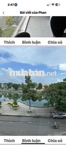Bán nhà vip hồ Trúc Giang Bến Tre ngang 9m, 5 tầng + 1 hầm
