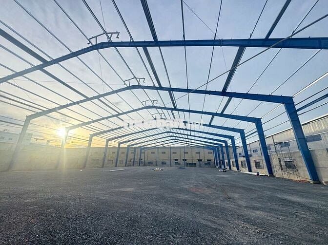 Nhận xây xưởng theo yêu cầu kho xưởng 10.000m2 , KCN Bến Lức, Long An