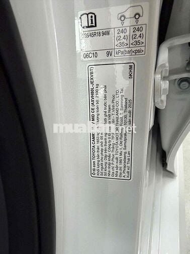 Toyota Camry 2025 2.5HV đi đúng 2000 km