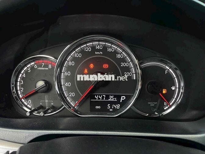 Toyota Vios 2025 E CVT - 5148 km