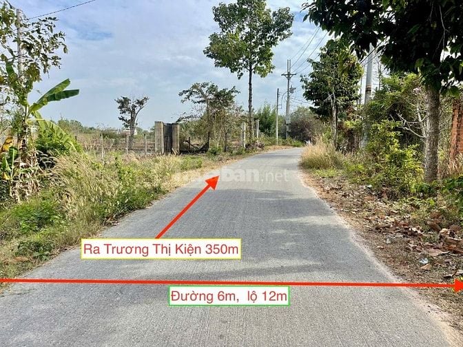 Đất bán xã Thái Mỹ diện tích 1640m2 thổ cư sẵn. Giá bán 6 tỷ 500 triệu