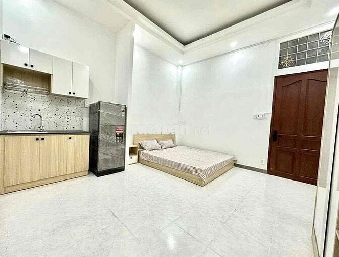 Khu Sân Bay - Studio 30m2 - Full Nội Thất - Cửa sổ thoáng-Cv Gia Định
