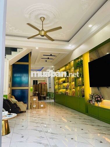 Biệt thự mini 4 tầng Có thang máy Hẻm nhựa 12m Khu VIP Nguyễn Ảnh Thủ