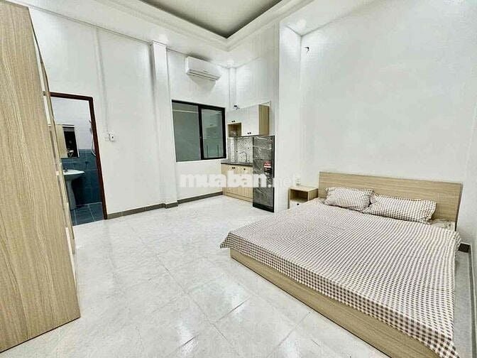 Khu Sân Bay - Studio 30m2 - Full Nội Thất - Cửa sổ thoáng-Cv Gia Định