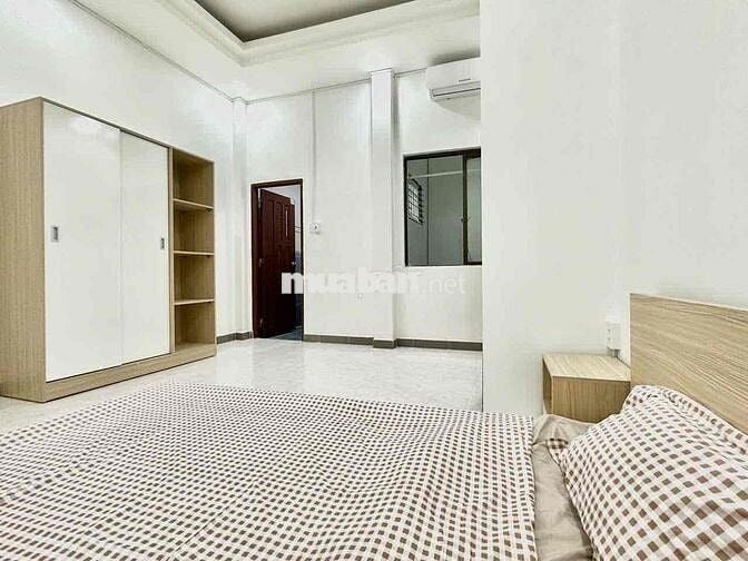 Khu Sân Bay - Studio 30m2 - Full Nội Thất - Cửa sổ thoáng-Cv Gia Định