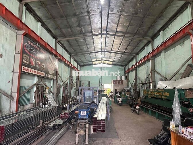 bán đất tặng nhà xưởng khung thép Full 343m2 - 29 tỷ