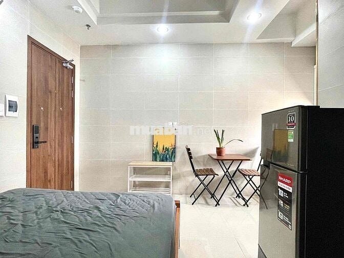 STUDIO SIÊU ĐẸP CÁCH TRUNG TÂM 5P ĐI XE VÀ ĐẦY ĐỦ NỘI THẤT HIỆN ĐẠI
