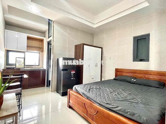STUDIO SIÊU ĐẸP CÁCH TRUNG TÂM 5P ĐI XE VÀ ĐẦY ĐỦ NỘI THẤT HIỆN ĐẠI