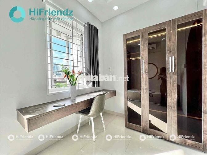 🔥1PN BAN CÔNG TÁCH BẾP GIÁ TỐT-FULL NỘI THẤT-KHU HOÀNG VĂN THỤ, BỜ KÈ