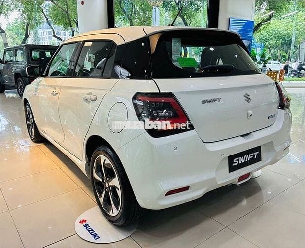 Suzuki Swift Hybrid 2025 - Màu Trắng giao ngay