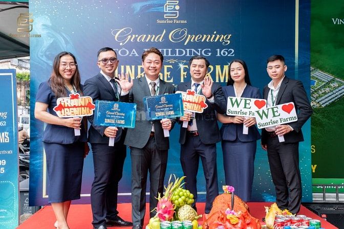 CTY CP TM DV ĐT SUNRISE FARMS TUYỂN DỤNG CHUYÊN VIÊN KD BẤT ĐỘNG SẢN