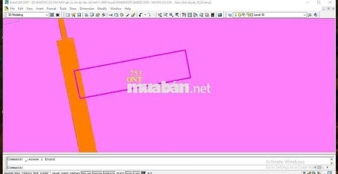 BÁN ĐẤT: 100m2 thổ cư - Bình Mỹ ngay TL9 - Giá 1,95 tỷ SHR