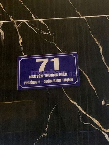 Bán nhà mặt tiền 71 Nguyễn Thượng Hiền, p5, Bình Thạnh, 4.25x18m vuông