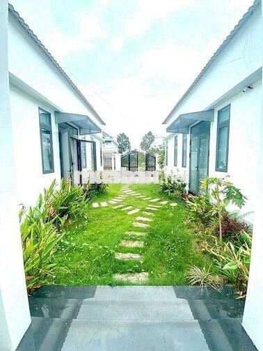 Cho thuê nhà sân vườn nam long 57mv full nội thất 8tr5