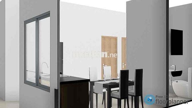Khai trương căn 1 Phòng ngủ + 1 P. khách, Full nt, gần CV Làng Hoa