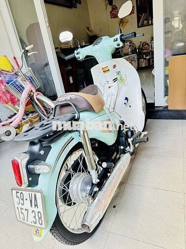 Xe Cub 50cc học sinh đi, odo 320km, sx 2024
