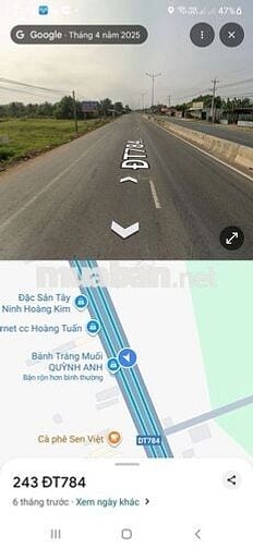 Mặt bằng đường 784 Chà Là , Dương Minh Châu