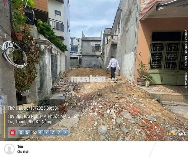 Bán đất MT Lô số 108 & 110 Bùi Hữu Nghĩa 164M2, ngang 8m