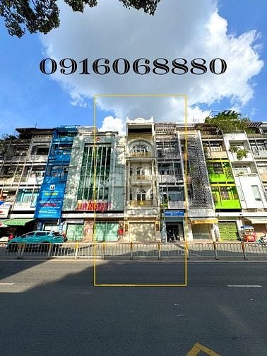 BÁN NHÀ MẶT TIỀN : 136H NGUYỄN TRI PHƯƠNG - P. 9 - Q. 5 - TPHCM