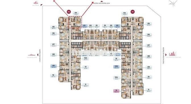 CĂN GÓC 2PN CHIẾT KHẤU CAO TỪ CĐT TẠI PENINSULA _ SỞ HỮU LÂU DÀI